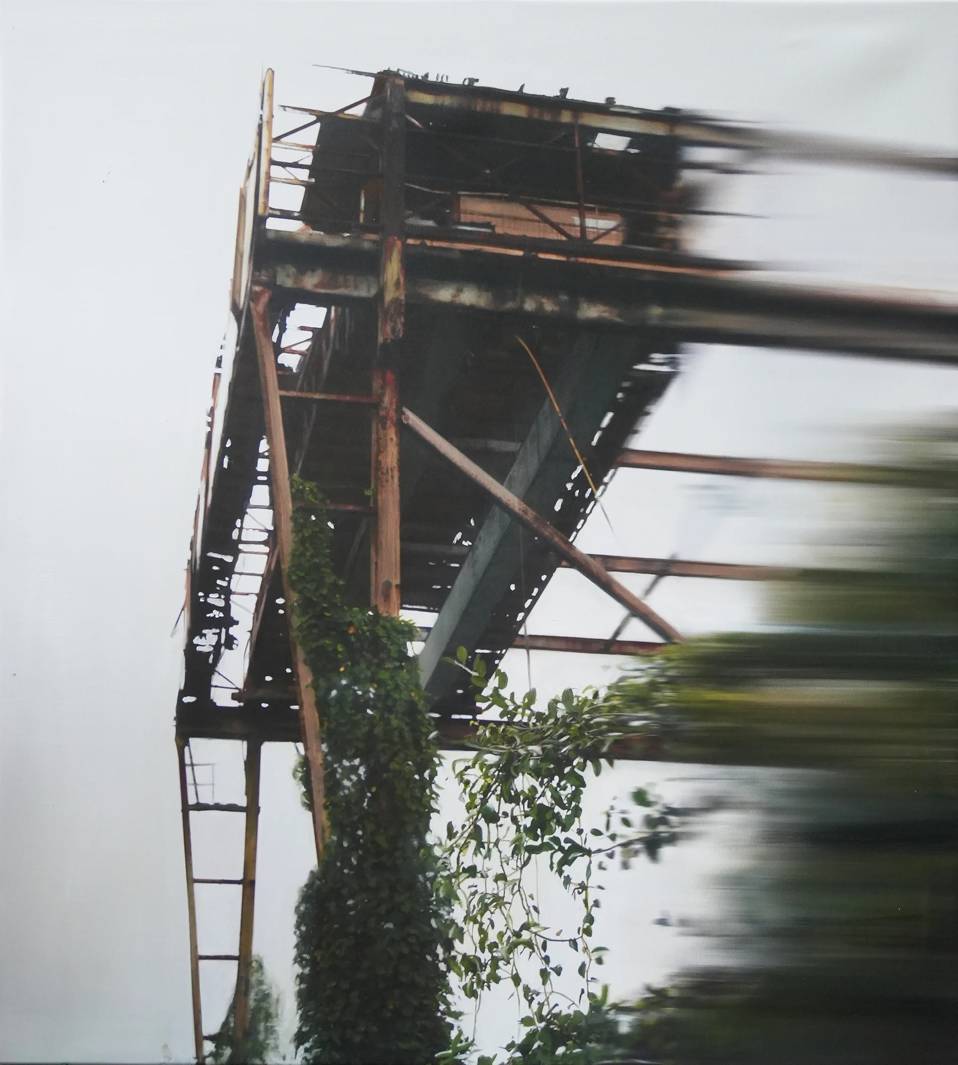 The Disappeared<br>100 x 80 cm<br>Öl auf Leinwand