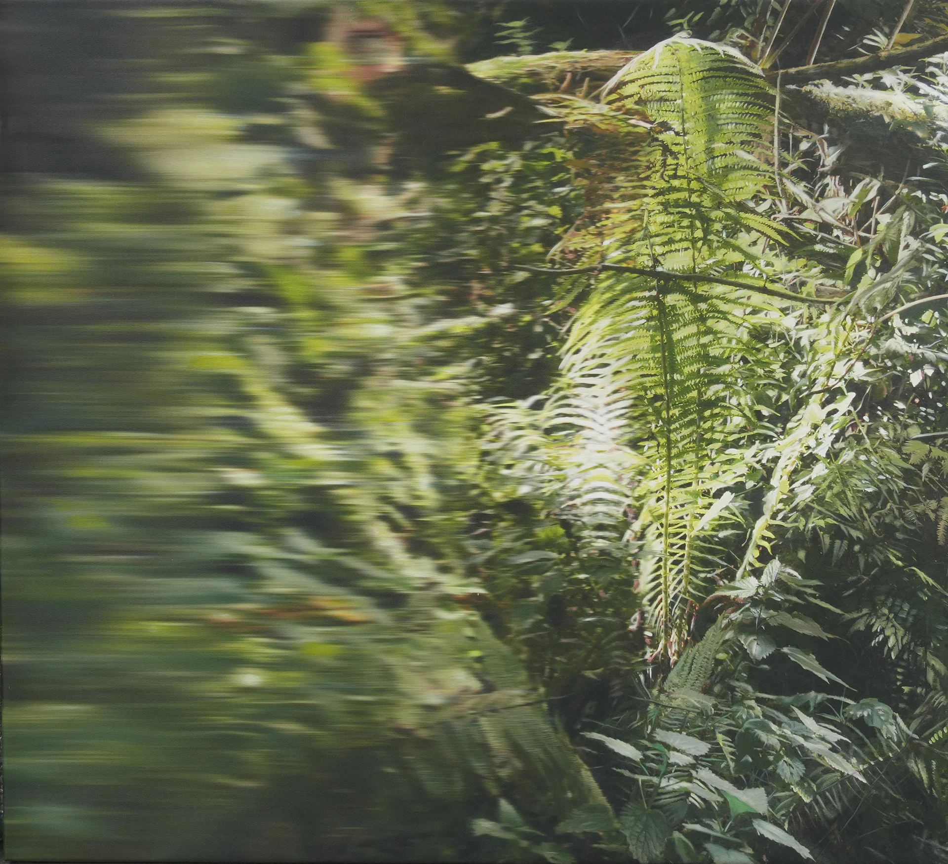 The Disappeared<br>100 x 115 cm<br>Öl auf Leinwand