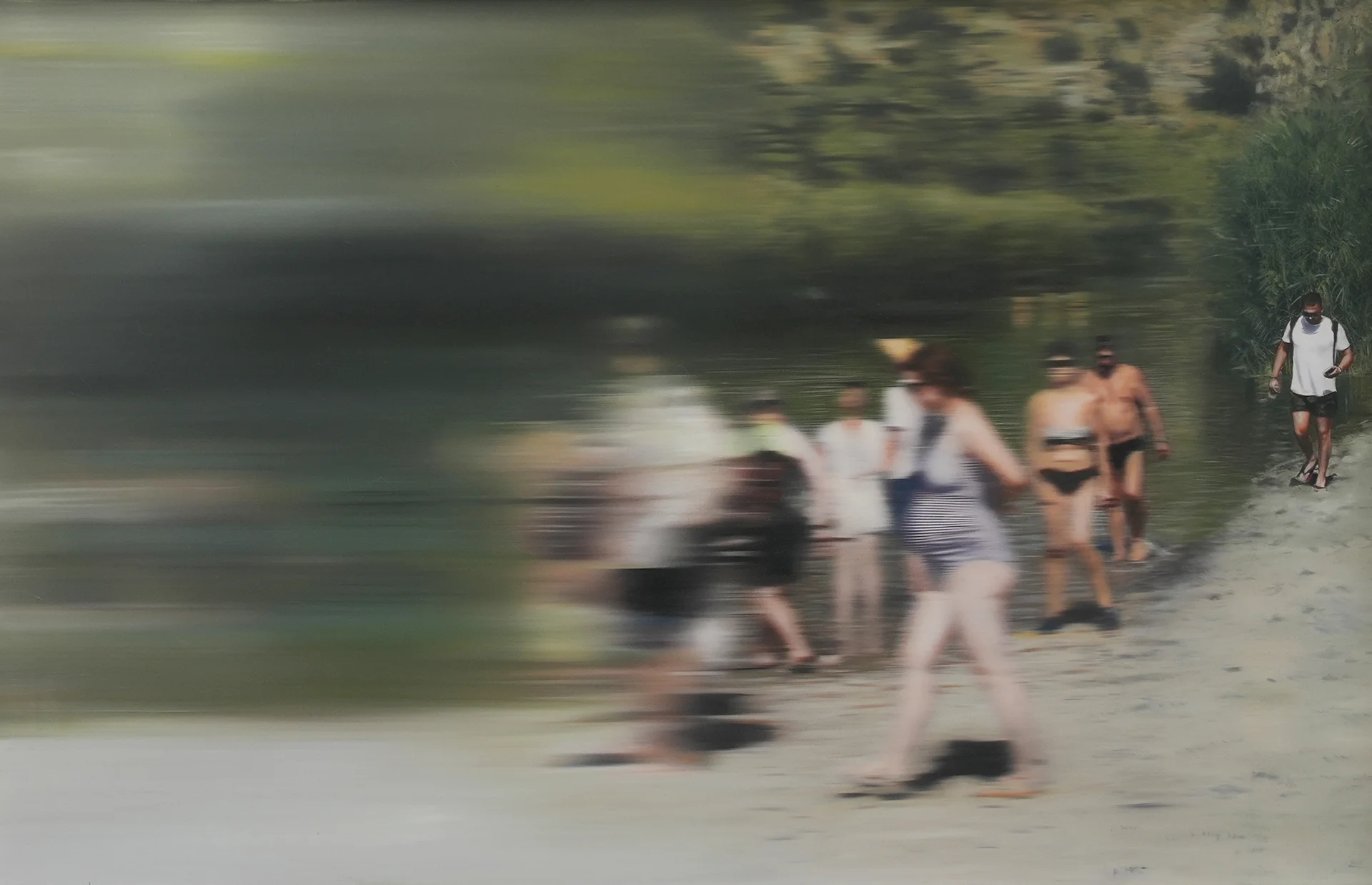 The Disappeared<br>90 x 130 cm<br>Öl auf Leinwand