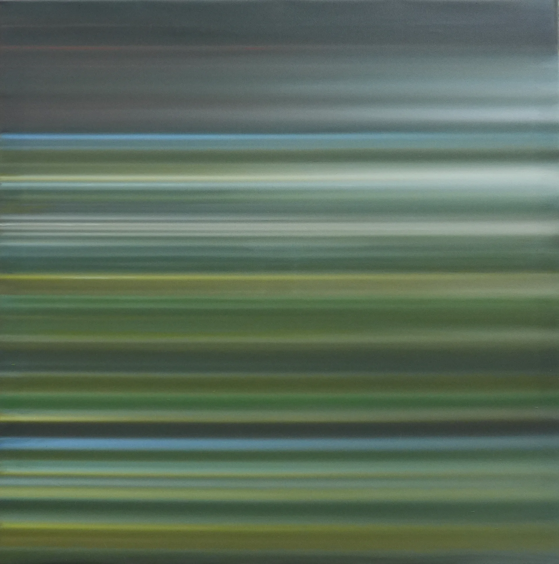 Impact-Rainforest<br>80 x 80 cm<br>Öl auf Leinwand