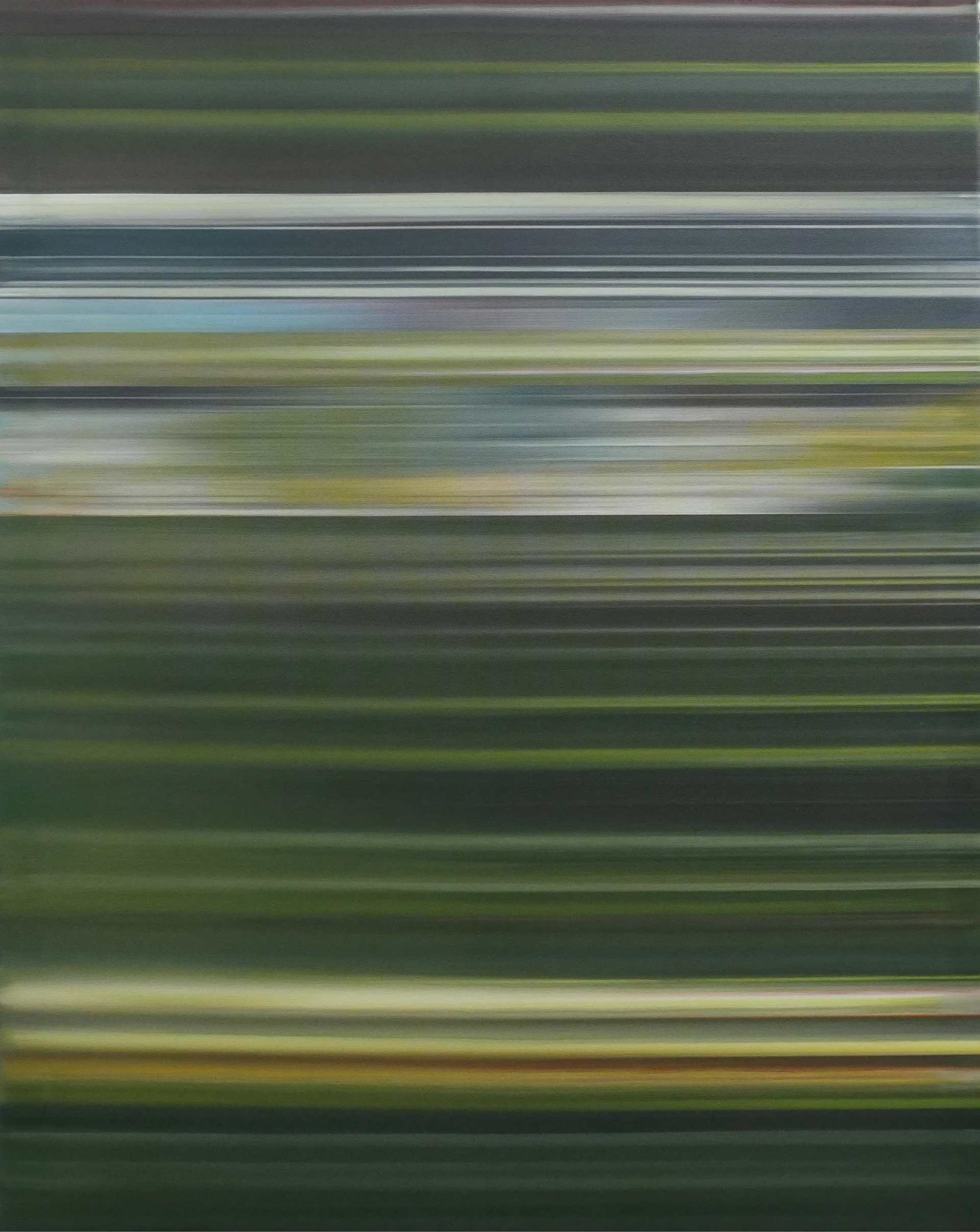 Impact-Rainforest<br>80 x 100 cm<br>Öl auf Leinwand