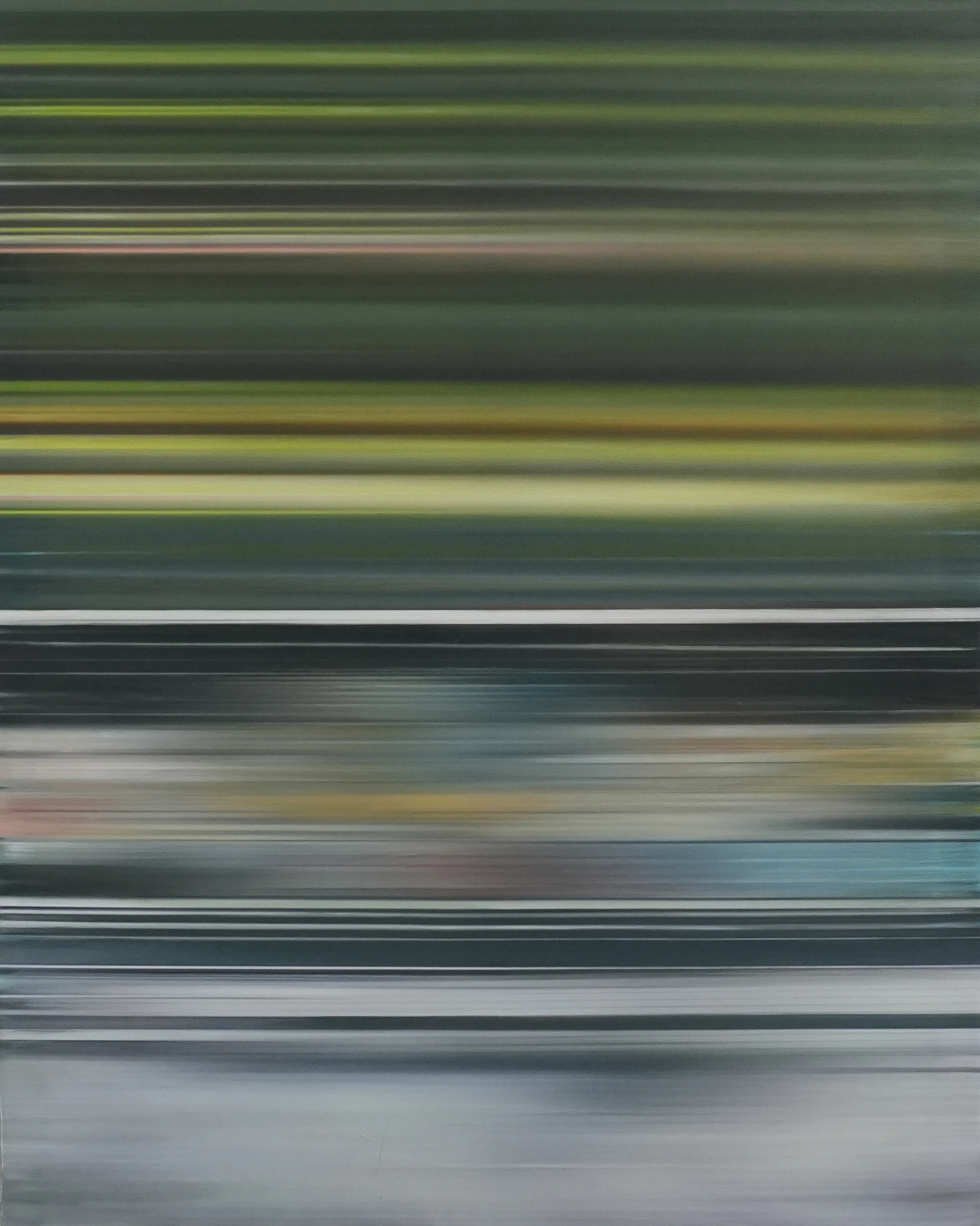 Impact-Rainforest<br>80 x 100 cm<br>Öl auf Leinwand