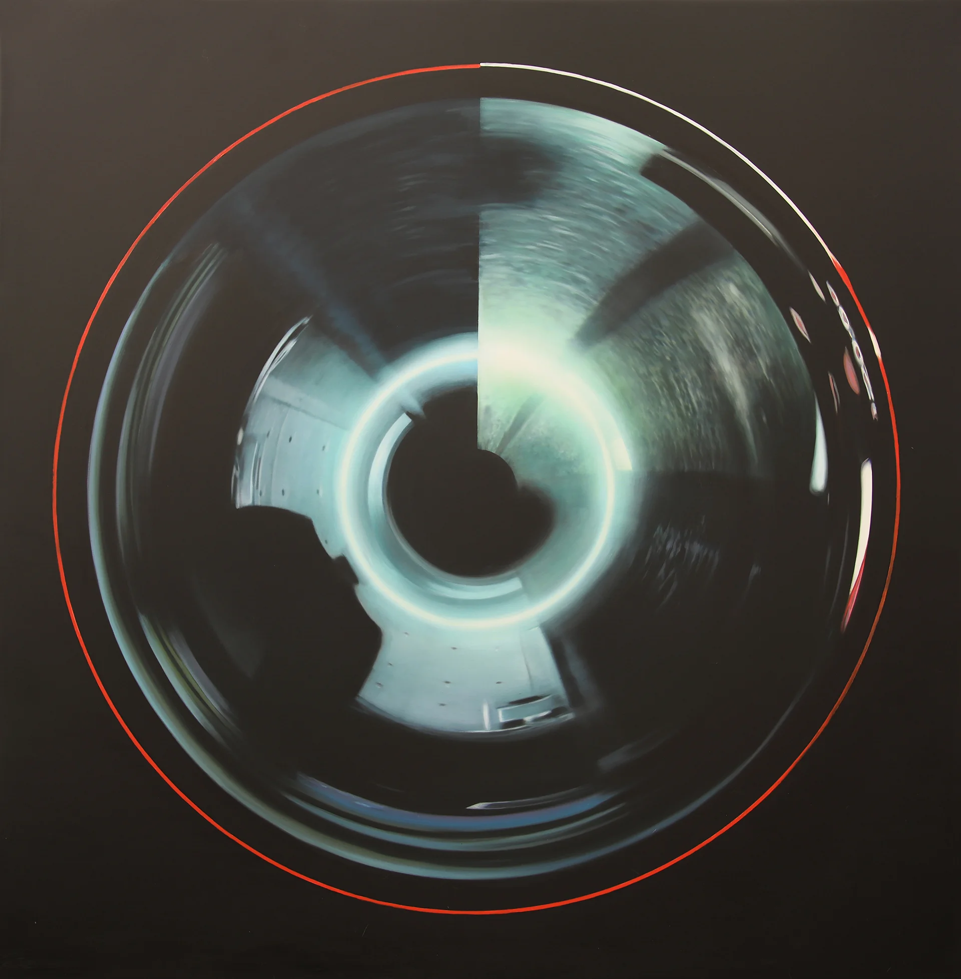 Somnia<br>170 x 170 cm<br>Öl auf Leinwand