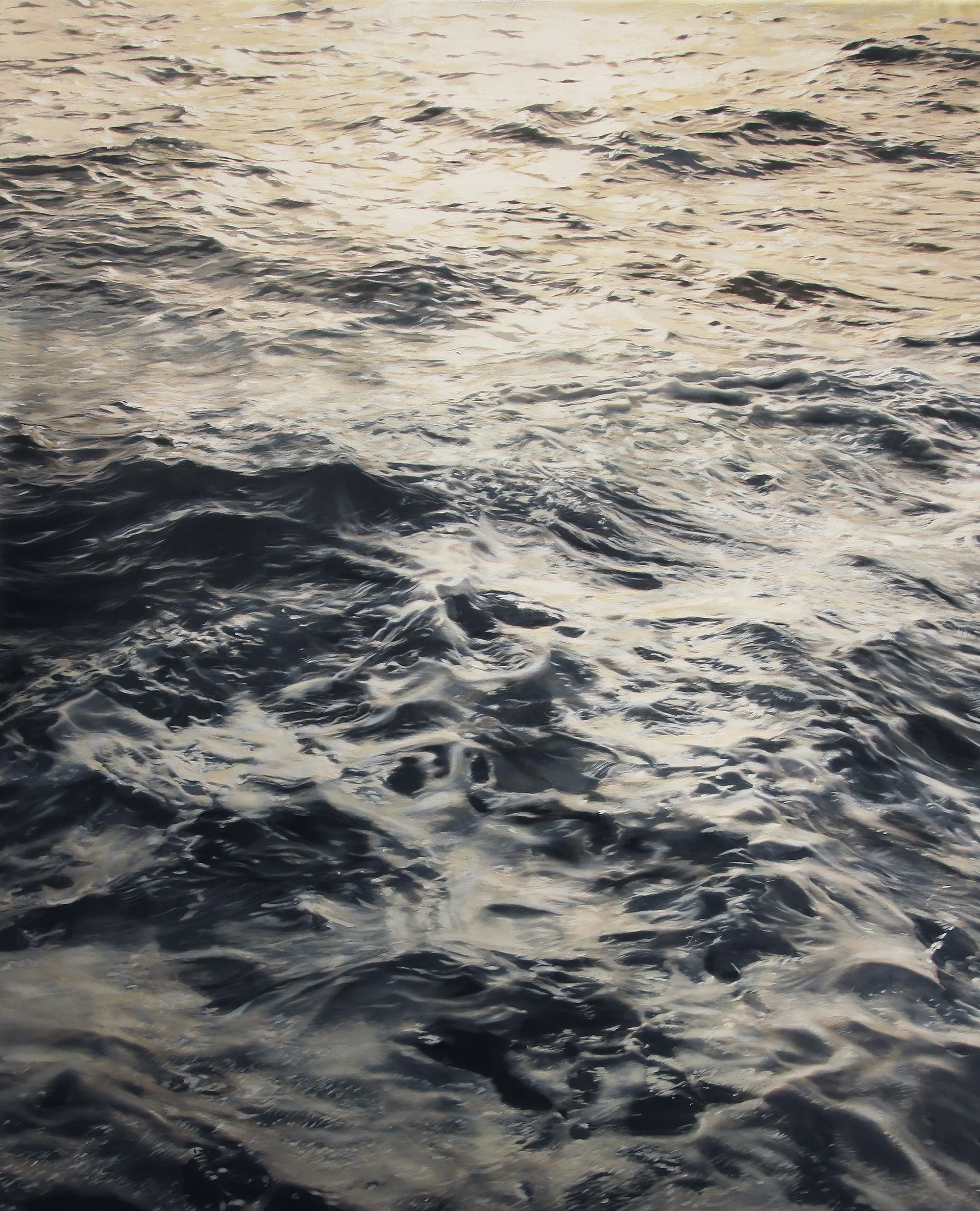 Transit 245<br>150 x 180 cm<br>Öl auf Leinwand